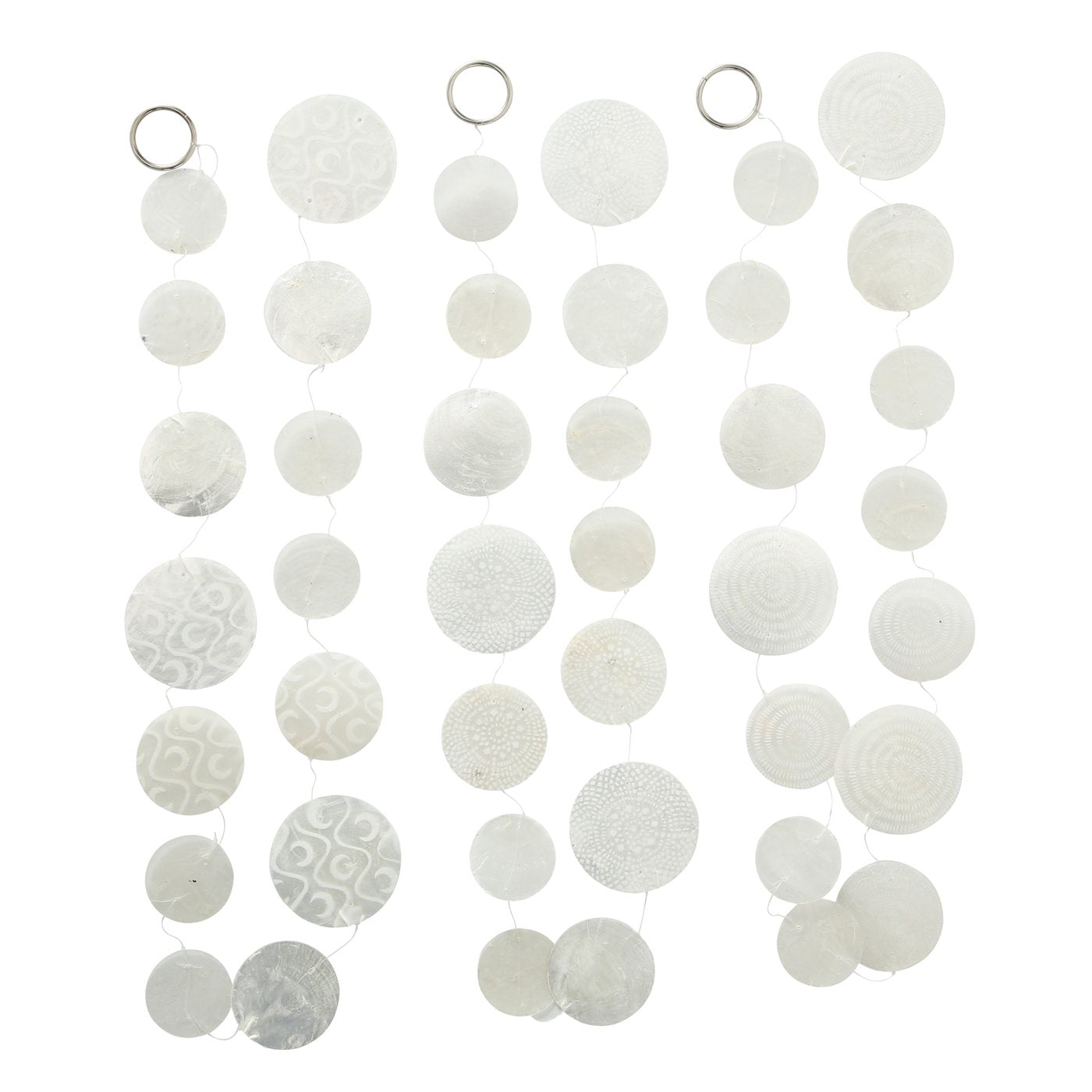 Capiz-Girlande „Laina“ 3  Sorten