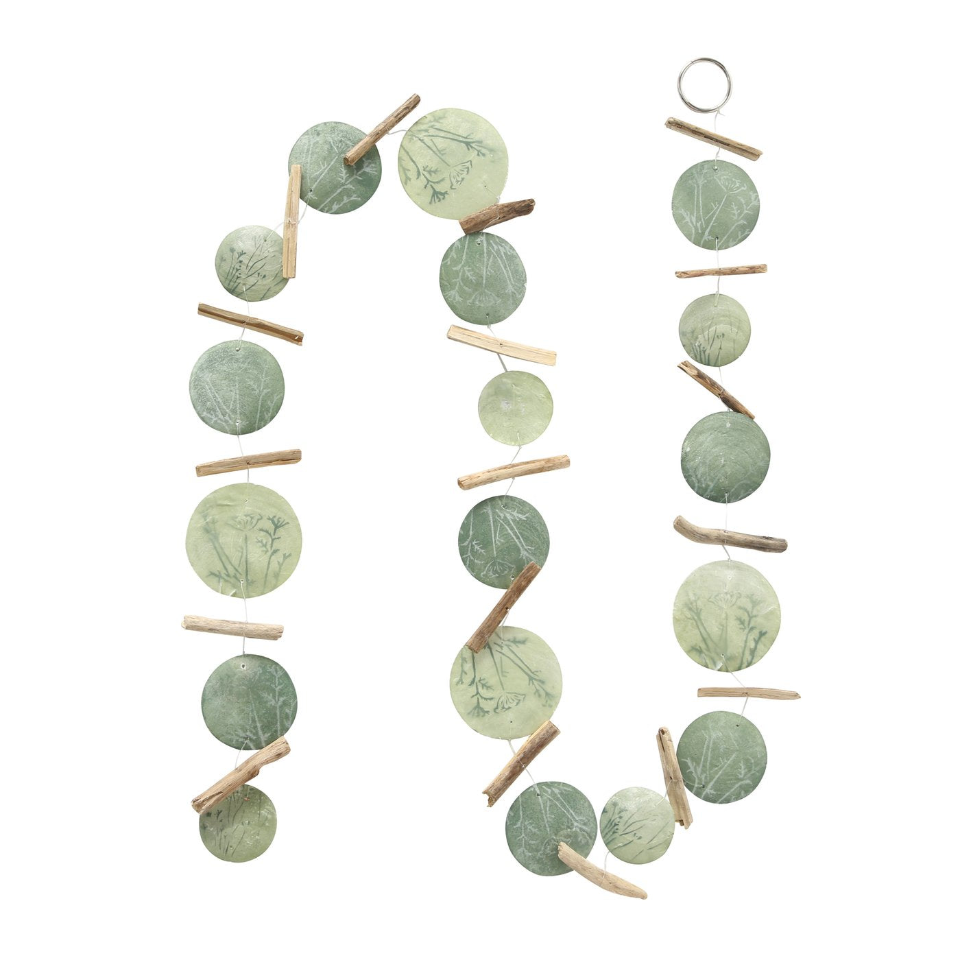 Capiz-Girlande „Fine“ 2  Sorten