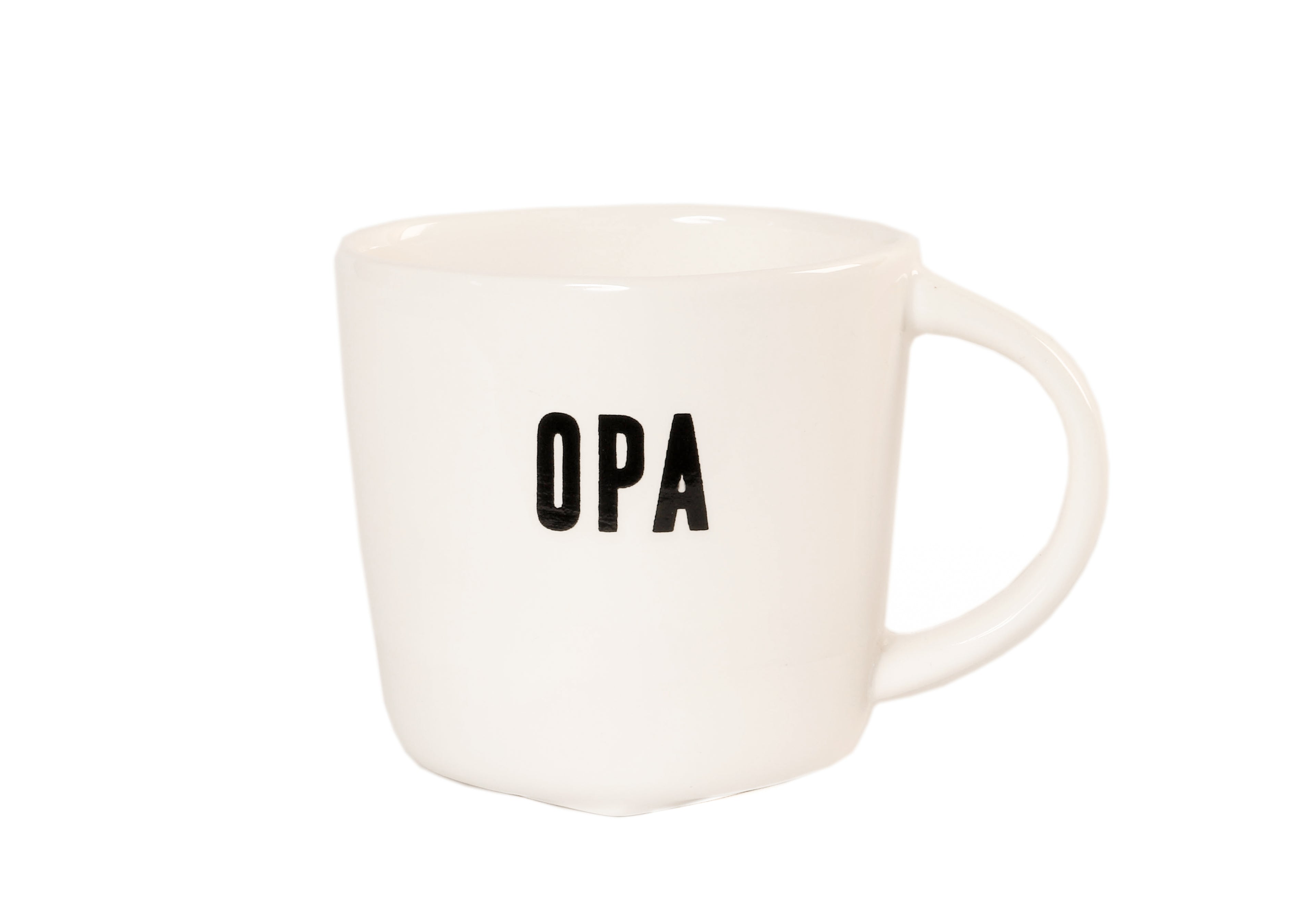 Familientassen verschiedene Sorten