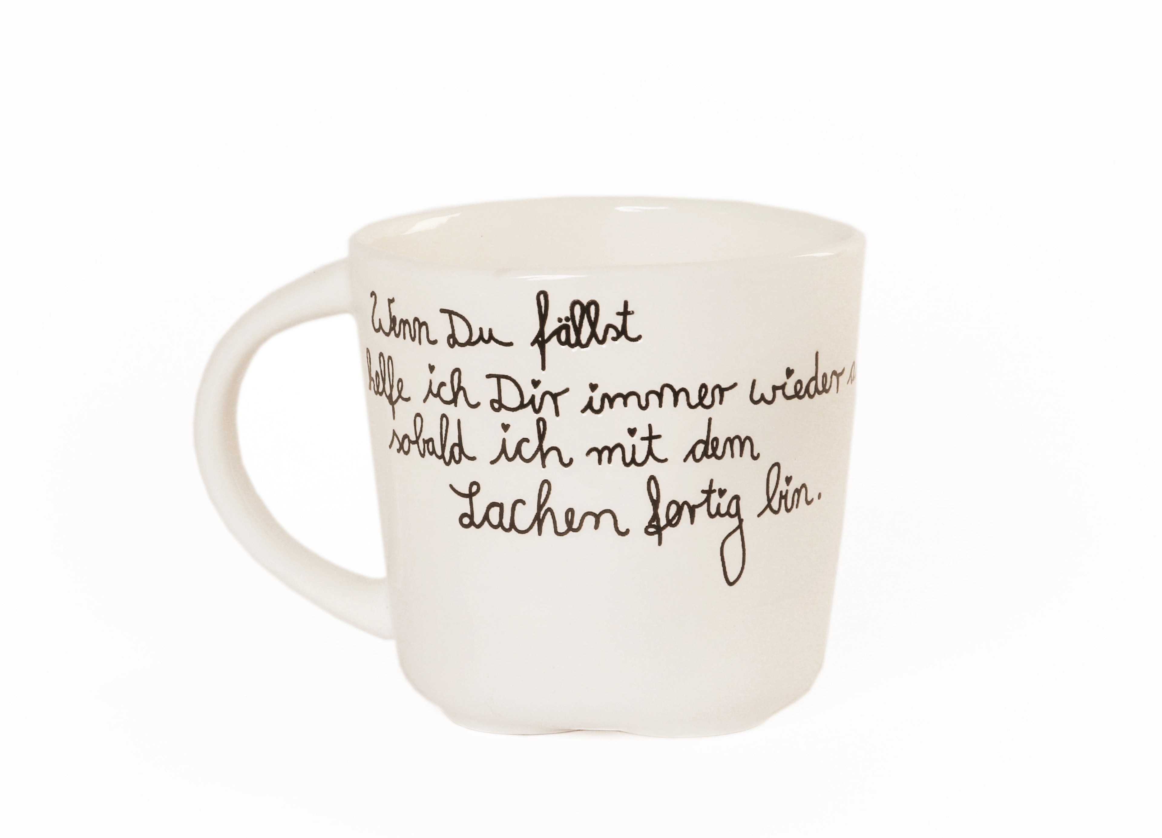 Familientassen verschiedene Sorten