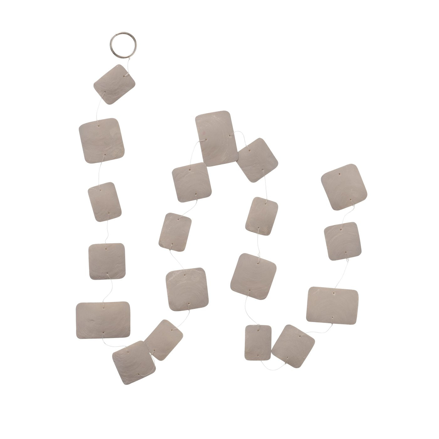 Capiz-Girlande Edgy, 2 sort.