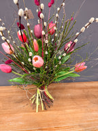 Tulpenstrauß Beerentöne