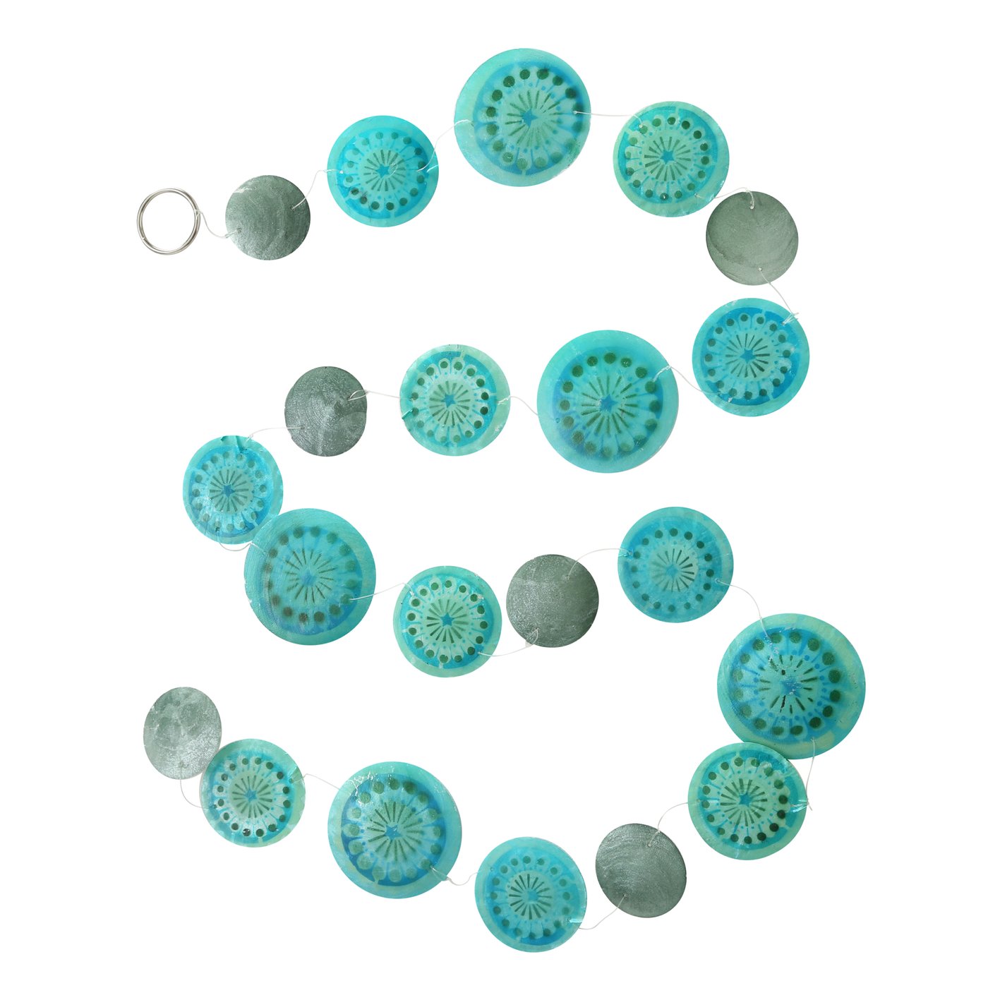 Capiz-Girlande „Gus“ 2  Sorten