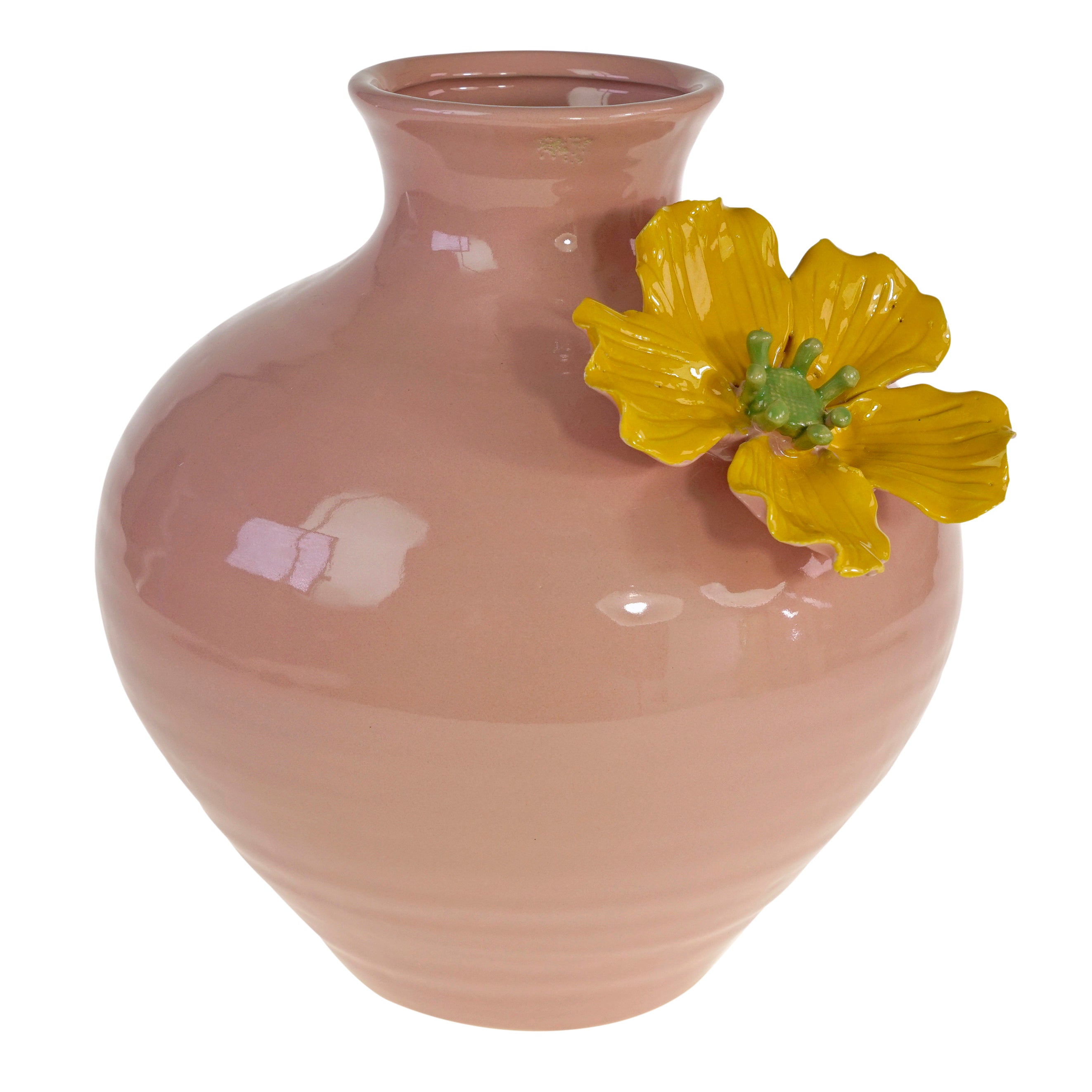 Vase „Flower“ Rosa 29x25x28 cm