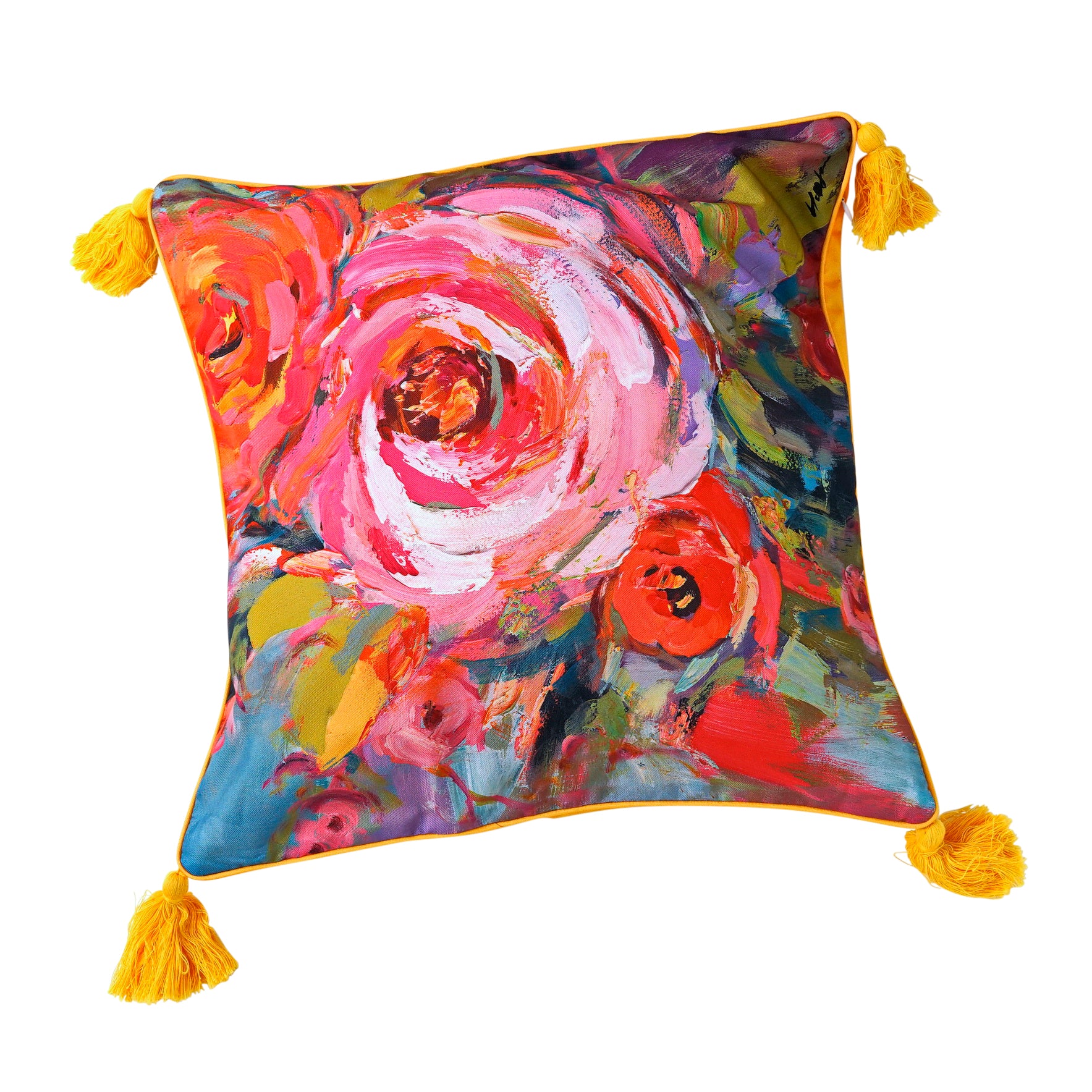 Outdoor-Kissen „Flowers“ – 45 x 45 cm