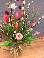 Tulpenstrauß Beerentöne