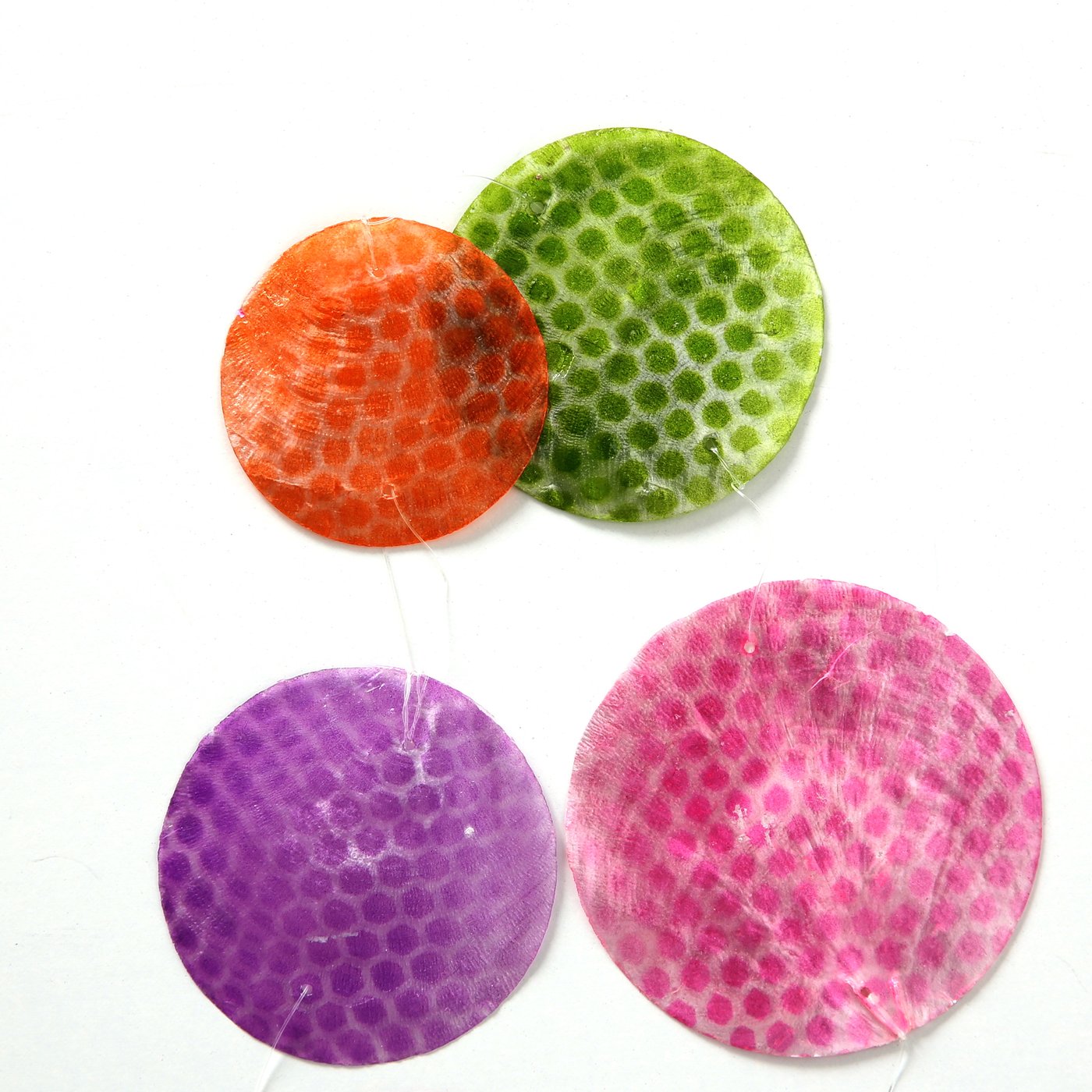 Capiz-Girlande „Multi“ 2  Sorten