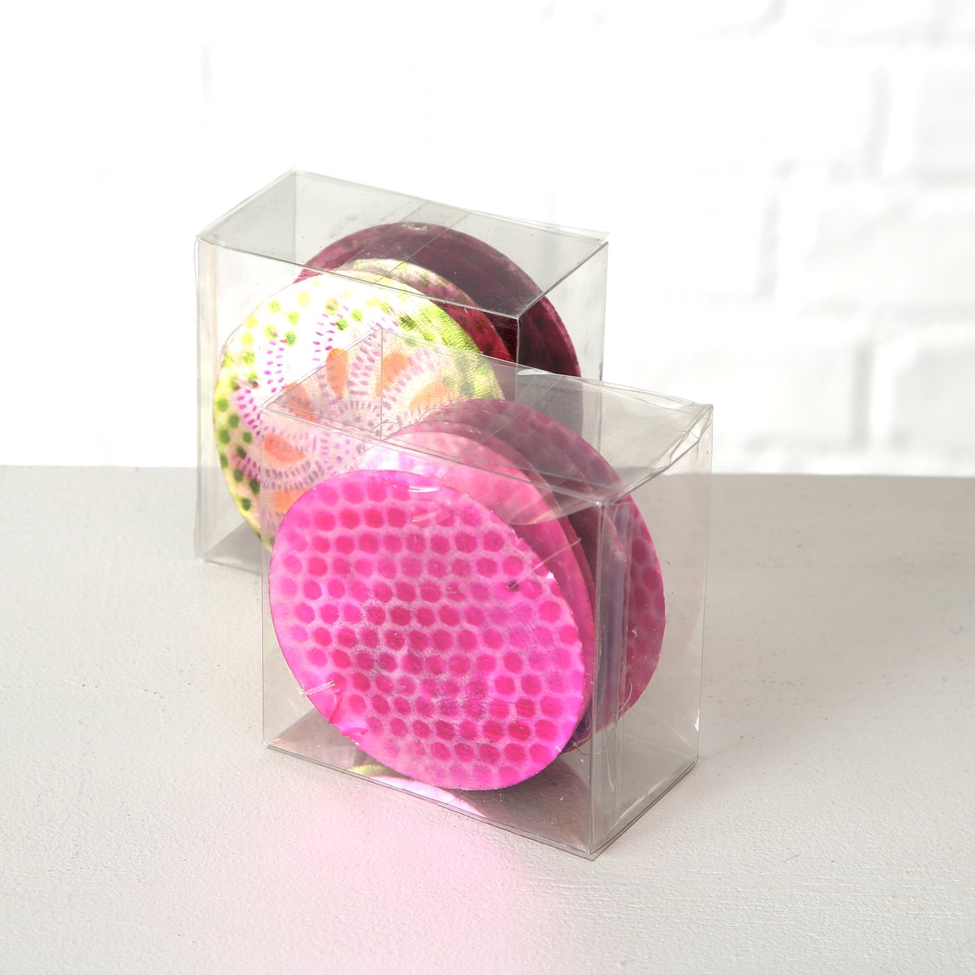 Capiz-Girlande „Multi“ 2  Sorten