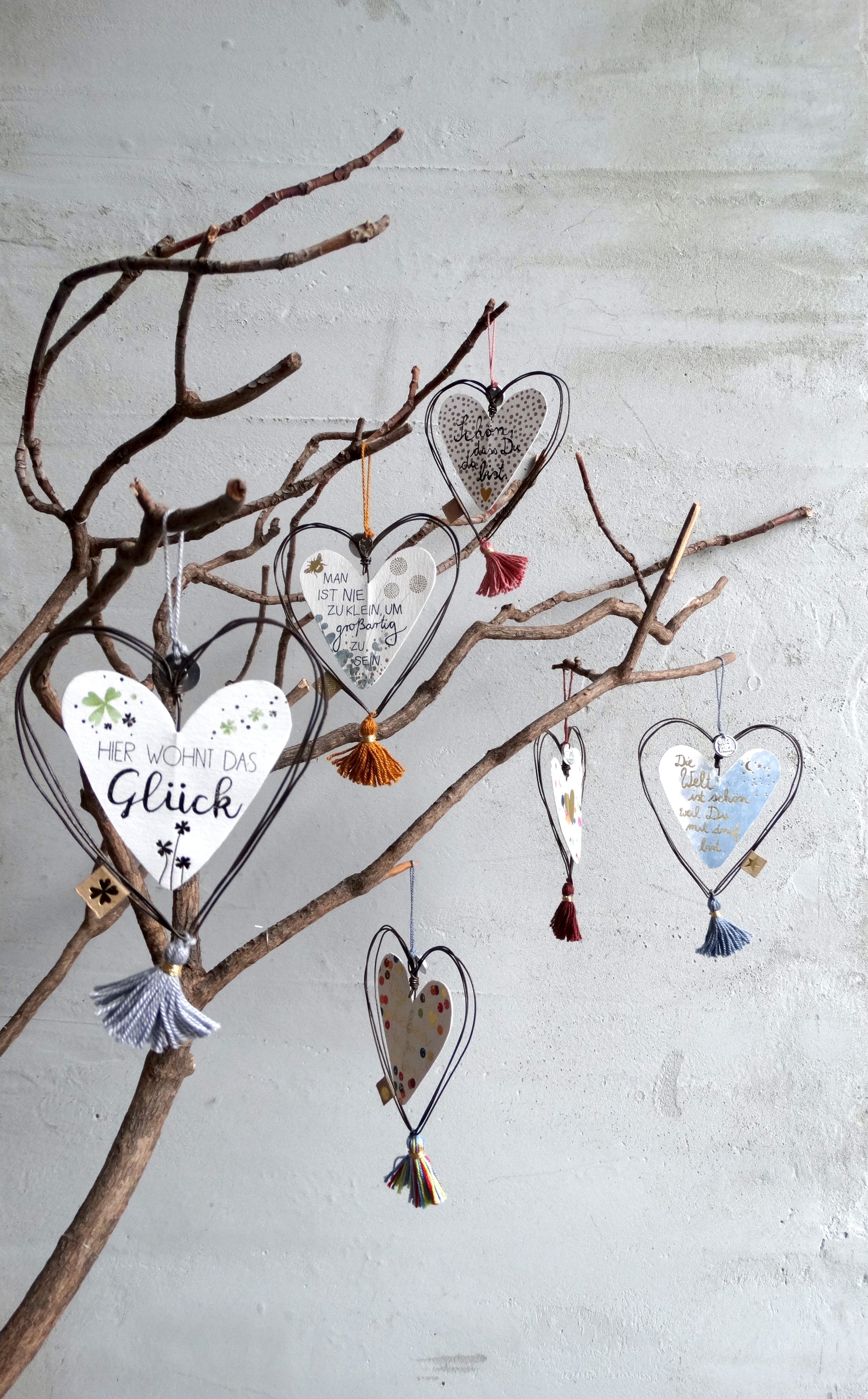 Schmuckherzen 6 Motive