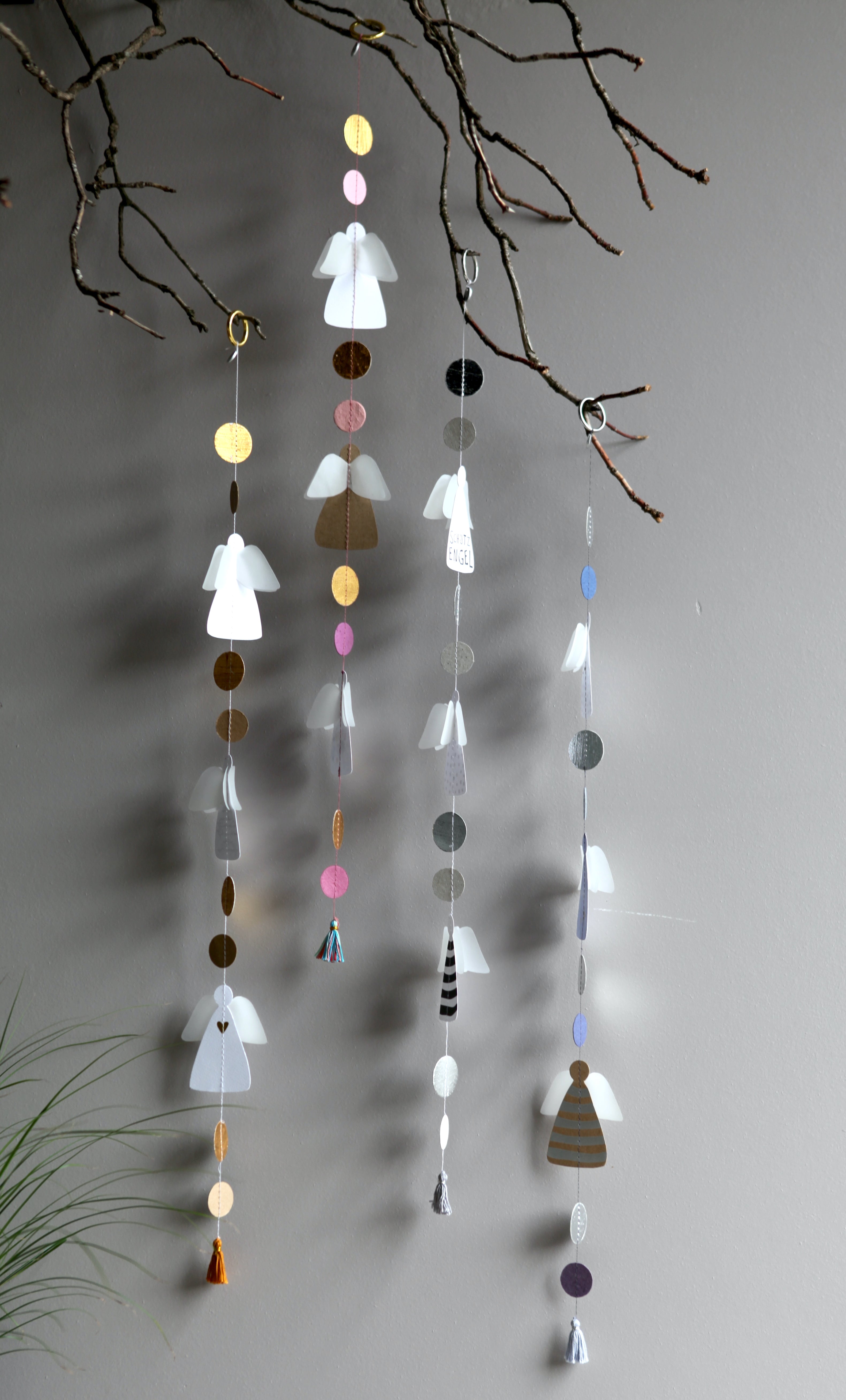 Schutzengelkette  4 Farben