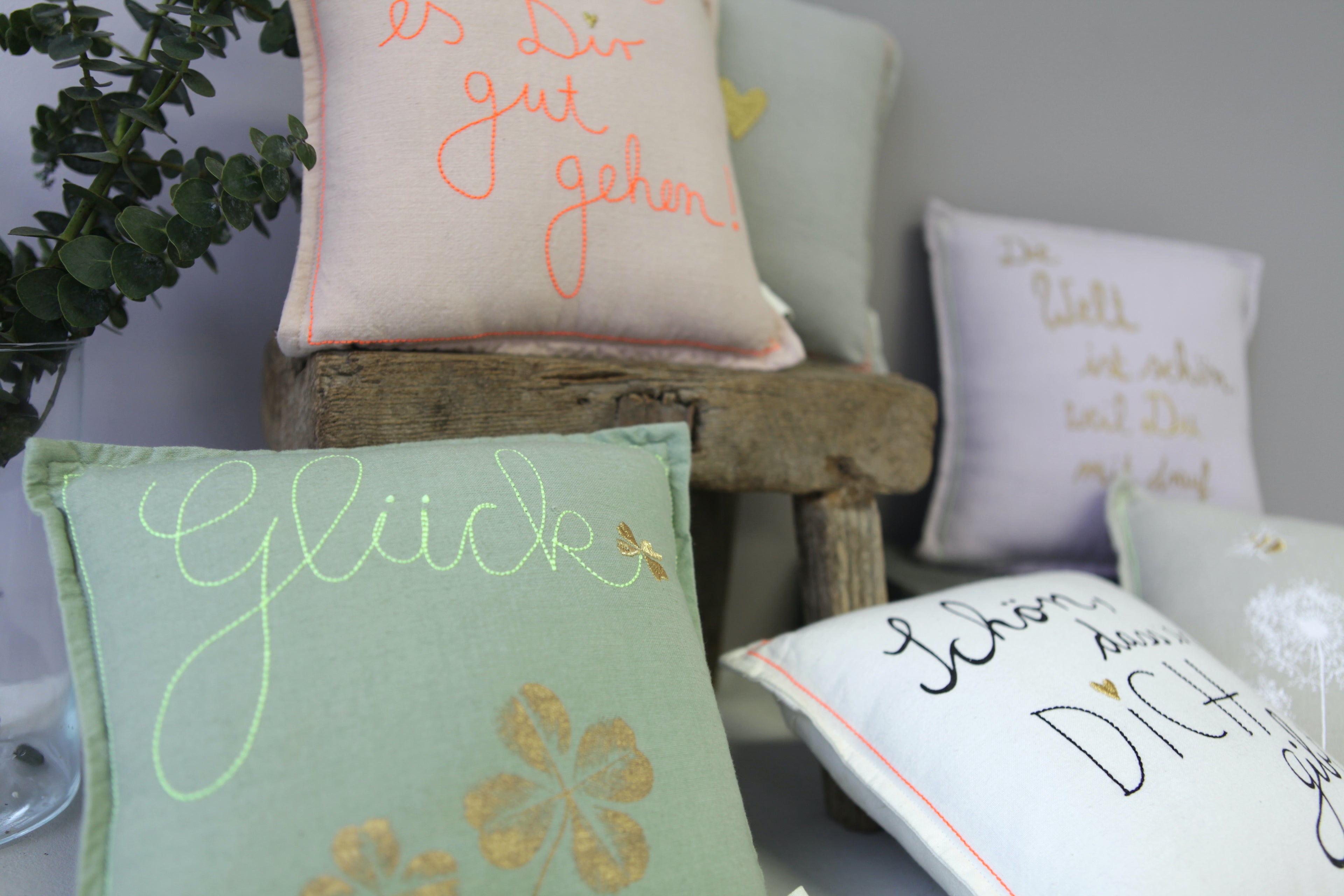 Mini Kissen 6 Motive