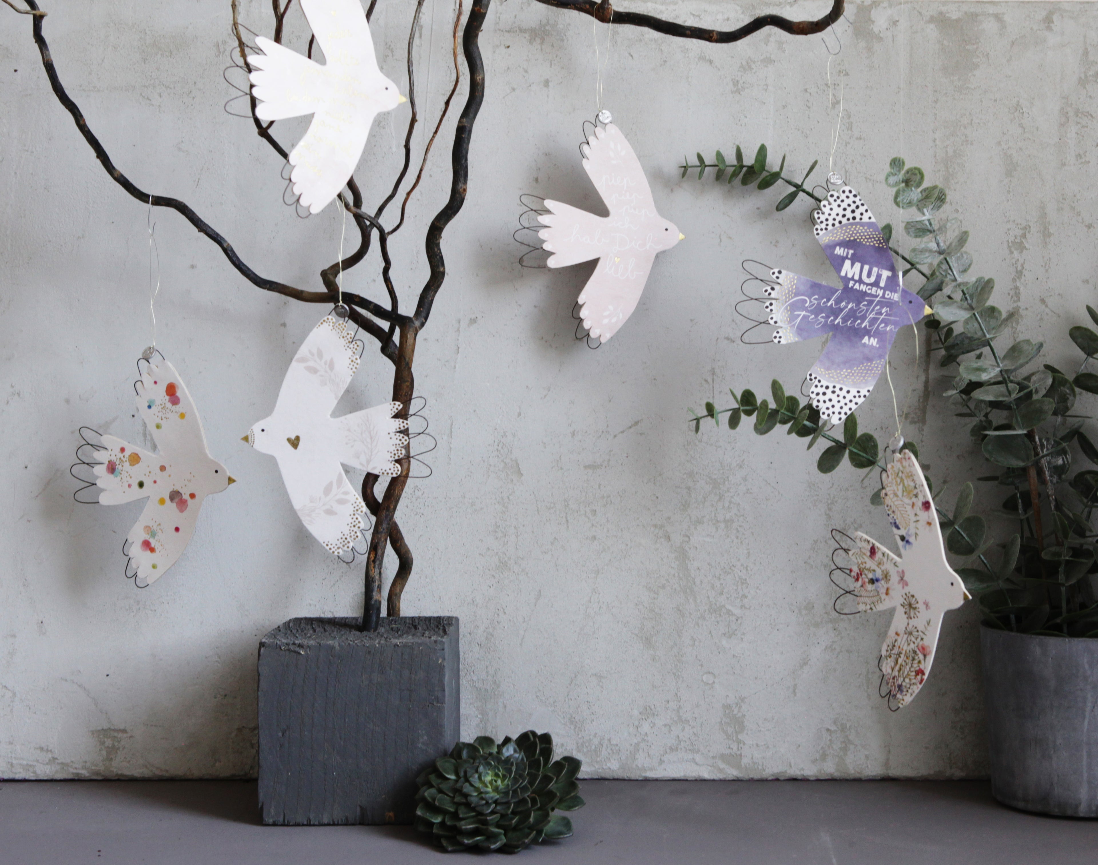 Seelenvögel 6 Motive