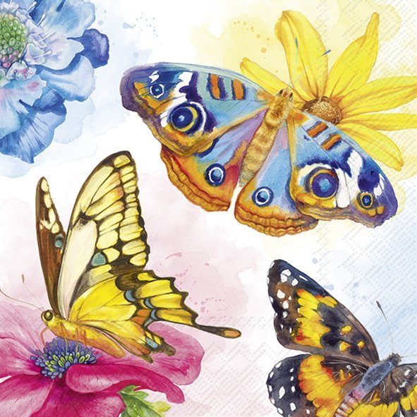 Ihr Lunch-Servietten Schmetterling