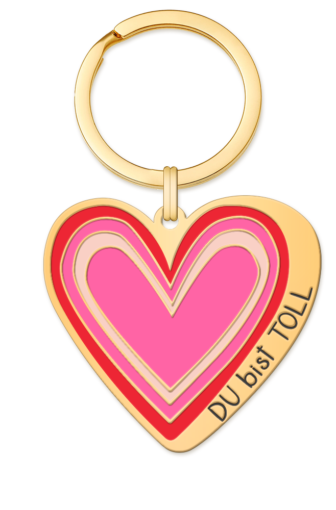 Schlüsselanhänger "Du bist toll"