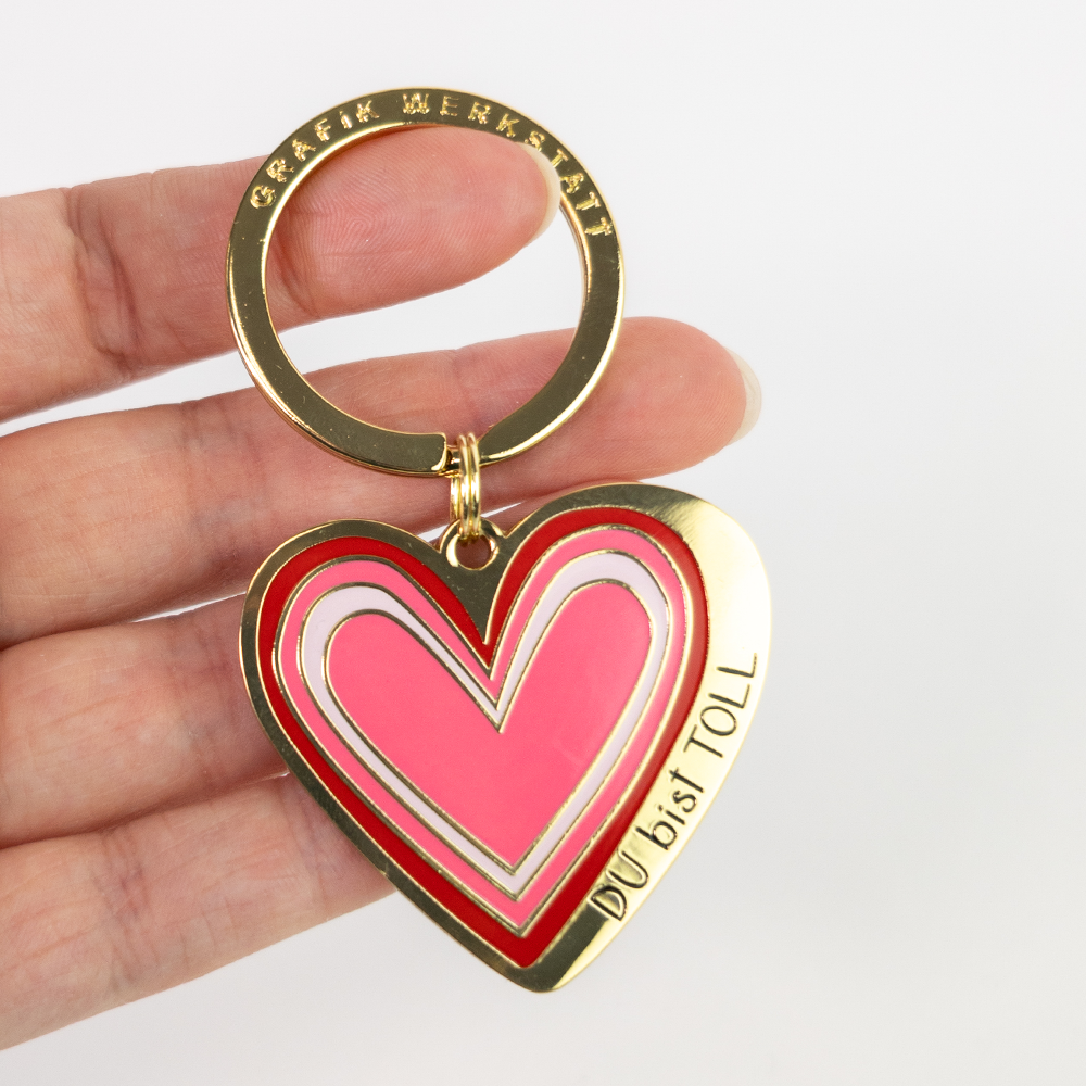 Schlüsselanhänger "Du bist toll"