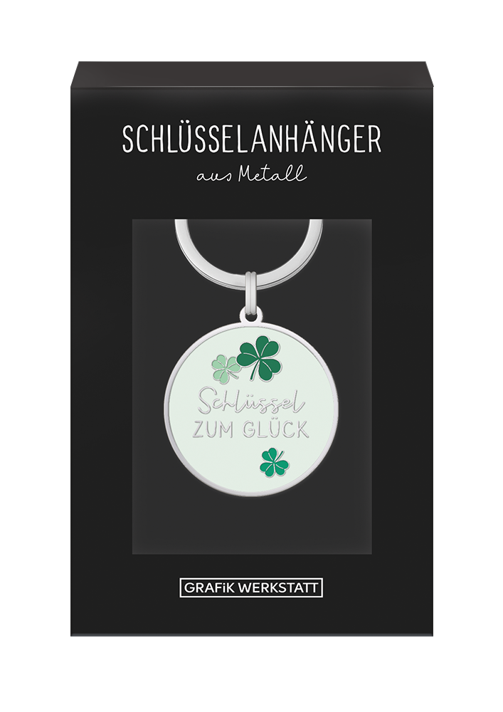 Schlüsselanhänger "Schlüssel zum Glück"